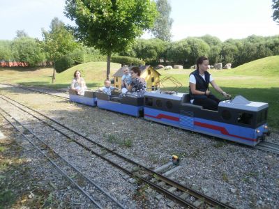 sNatuurlijk zijn we ook nog even bij het treinmuseum geweest!