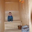 Brammie in de sauna!