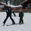 Niels krijgt ski les! Het ging kei goed!