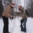 Zouden Judith en Hanneke de sneeuwpop zelf gemaakt hebben..?
