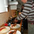 Een kook clinic van onze 'kok' Maikel