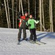 Gerrit en Judith op de piste...