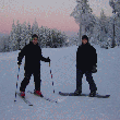 Met Joseph en Ferran de piste onveilig gemaakt...